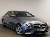 Used Mercedes E220 AMG line 194 HP (142 kW) 2018 Grey Sedan