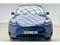 Used Tesla Model Y Long Range AWD 378 kW (514 HP) 2022 Blue SUV