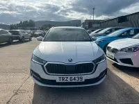 Used Skoda Octavia SE Technology 110 HP (80 kW) 2022 White Estate