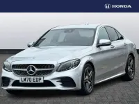 Used Mercedes C220 AMG Line Premium 191 HP (140 kW) 2020 Silver Sedan