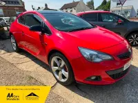 Used Vauxhall Astra GTC Sport 140 HP (102 kW) 2015 Red Hatchback