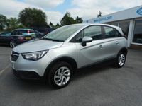Used Vauxhall Crossland X S 110 HP (80 kW) 2017 Silver SUV