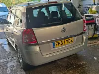 Used Vauxhall Zafira 2008 Beige MPV