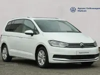 Used VW Touran Family 150 HP (110 kW) 2021 White MPV