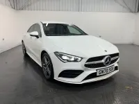 Usado Mercedes CLA180 AMG line 136 HP (100 kW) 2021 Branco Sedan