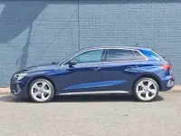 Used Audi A3 e-tron S-Line 204 HP (150 kW) 2023 Blue Hatchback