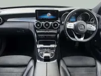 Used Mercedes C220 AMG line 194 HP (142 kW) 2019 Black Sedan