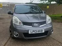 Used Nissan Note N-TEC 110 HP (80 kW) 2013 Grey Hatchback