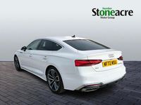 Used Audi A5 Sportback S-Line 150 HP (110 kW) 2022 White Hatchback