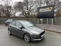 Begagnad Ford Fiesta ST-Line 100 HK (73 kW) 2017 Grå Halvkombi