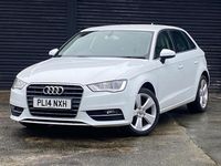 Used Audi A3 Sportback Sport 2014 White Hatchback
