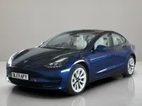 Used Tesla Model 3 Standard Range 366 kW (498 HP) 2021 Blue Sedan