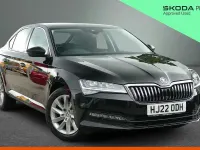 Used Skoda Superb SE 150 HP (110 kW) 2022 Black Hatchback