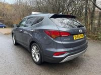 Used Hyundai Santa Fe Premium SE 2015 Blue SUV