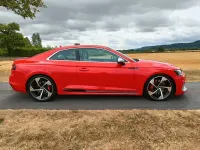 Used Audi RS5 Comfort 450 HP (330 kW) 2017 Red Coupe