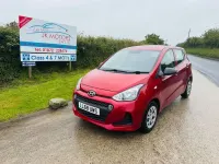 Used Hyundai i10 67 HP (49 kW) 2018 Red Hatchback
