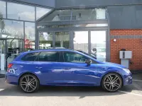 Used Seat Leon 4Drive 296 HP (217 kW) 2020 Blue Estate