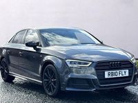 Used Audi A3 Black Edition 150 HP (110 kW) 2018 Grey Sedan