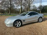Used Mercedes SL350 272 HP (200 kW) 2008 Silver Cabriolet