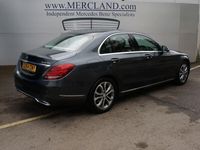 used Mercedes C250 C-Class 2015 (64) MERCEDES BENZBLUETEC SPORT SALOON DIESEL AUTO GREY