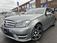 Usado Mercedes C220 AMG 170 HP (125 kW) 2013 Prateado Carrinha