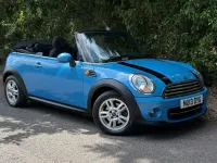 Used Mini Cooper Cabriolet 2013 Blue Cabriolet