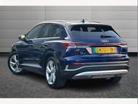 Used Audi Q4 e-tron S-Line 125 kW (170 HP) 2022 Blue SUV