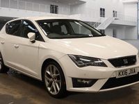 Used Seat Leon FR 2016 White Hatchback