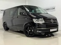 Used VW Transporter Highline 204 HP (150 kW) 2017 Black Van