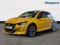 Used Peugeot 208 Premium 128 HP (94 kW) 2021 Yellow Hatchback