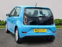 Used VW up! 65 HP (47 kW) 2022 Blue Hatchback