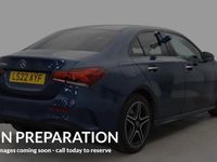 Used Mercedes A250 AMG Line Premium 218 HP (160 kW) 2022 Blue Sedan