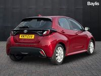 Used Toyota Yaris Hybrid 2021 Red Hatchback