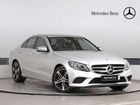 Used Mercedes C200 AMG line 184 HP (135 kW) 2020 Silver Coupe