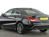 Used Mercedes CLA180 AMG line 2019 Black Coupe