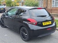 Used Peugeot 208 2017 Black Hatchback
