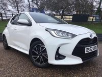 Used Toyota Yaris Hybrid Design 2023 White Hatchback