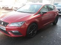 Used Seat Leon Black Edition 2019 Red Hatchback