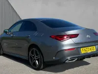 Used Mercedes CLA180 AMG Line Premium 136 HP (100 kW) 2023 Mountain grey metallic Sedan