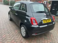 Used Fiat 500 Pop 69 HP (50 kW) 2016 Black Hatchback
