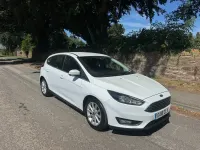 Used Ford Focus Titanium 125 HP (91 kW) 2018 White Hatchback