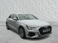 Used Audi A3 Sportback S-Line 150 HP (110 kW) 2020 White Hatchback