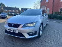 Used Seat Leon FR 150 HP (110 kW) 2014 Silver Estate