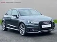 Used Audi A1 Black Edition 148 HP (108 kW) 2018 Grey Hatchback