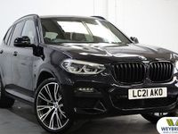 Used BMW X3 M Sport 184 HP (135 kW) 2021 Black SUV