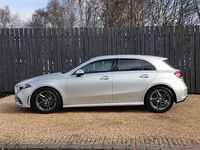 Used Mercedes A200 AMG line 163 HP (119 kW) 2020 Silver Hatchback