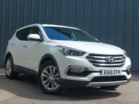 Used Hyundai Santa Fe Premium 200 HP (147 kW) 2018 White SUV