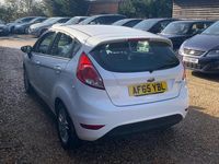 Used Ford Fiesta Zetec 2015 White Hatchback