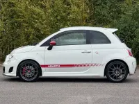 Used Abarth 500 135 HP (99 kW) 2011 White Hatchback