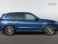Used BMW X3 M Sport 188 HP (138 kW) 2019 Blue SUV